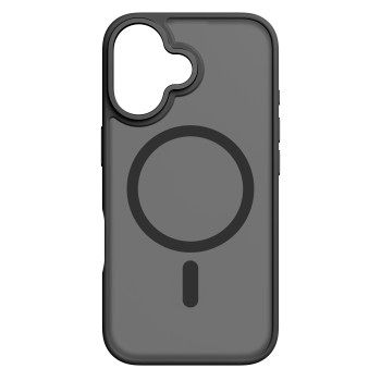 White Diamonds Cover "Hybrid Case" für Apple iPhone 16, Schwarz