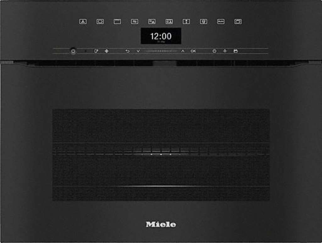 Miele Kompakt-Backofen H 7440 BMX Obsidianschwarz