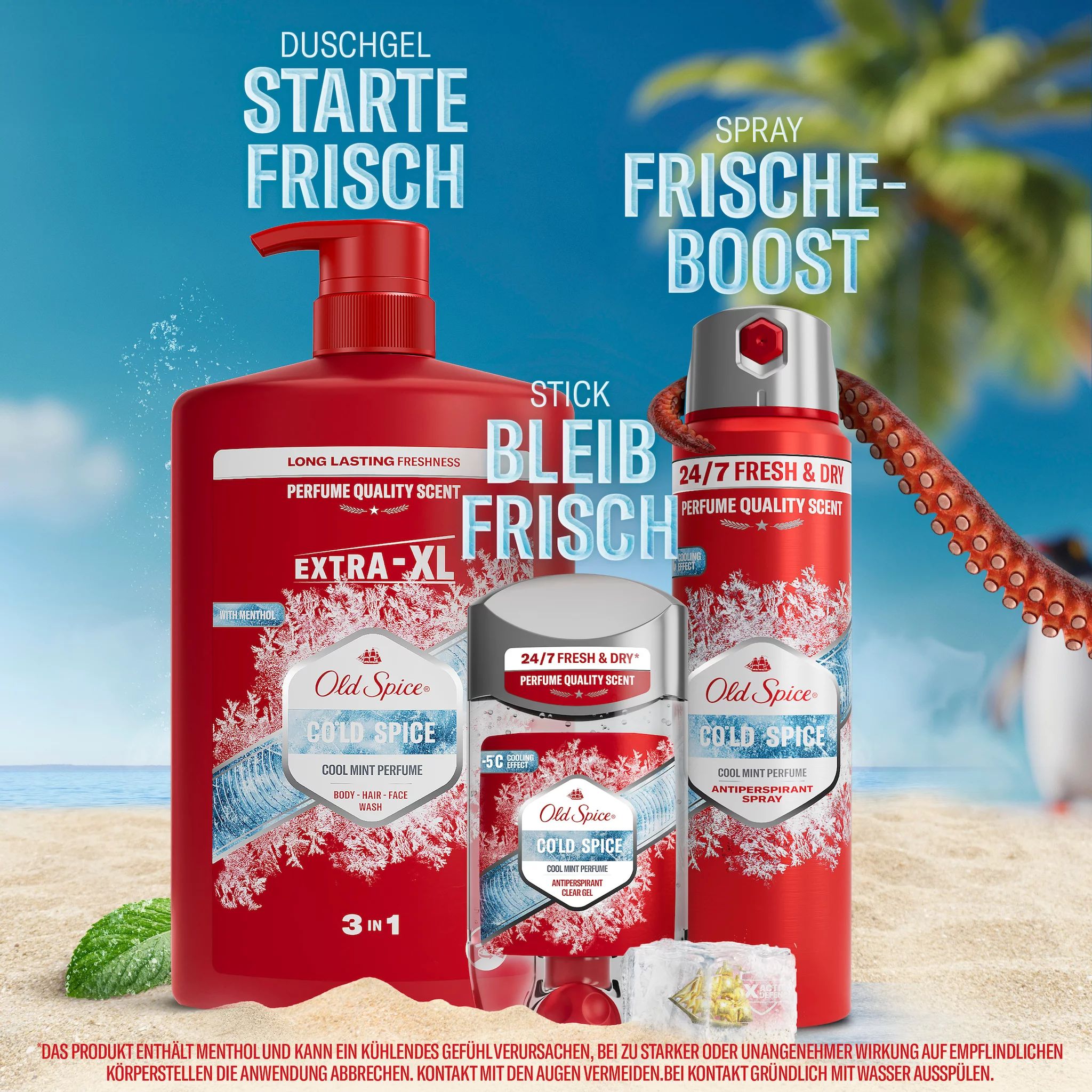 Old Spice 3-in-1 Duschgel Cold Spice