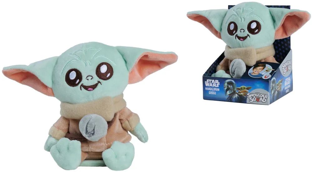 Simba Toys GmbH & Co.KG Star Wars Grogu Schulterplüsch