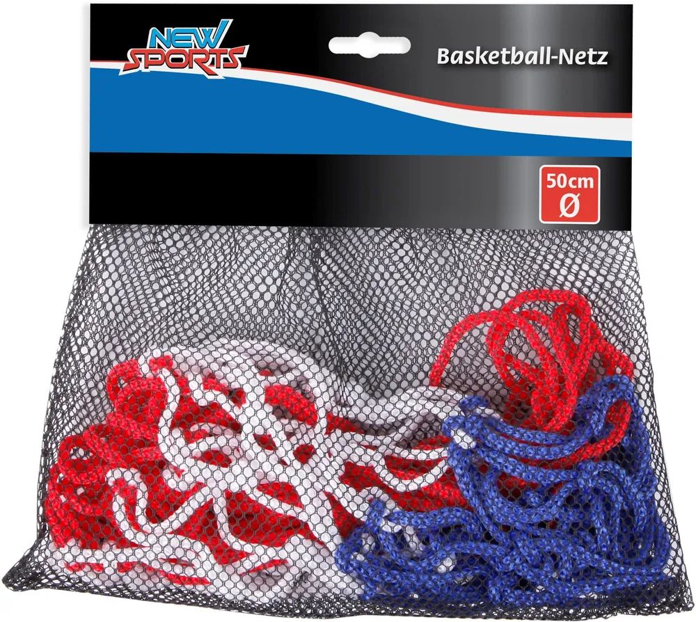 VEDES Großhandel GmbH - Ware NSP Basketball-Netz bunt, 50cm
