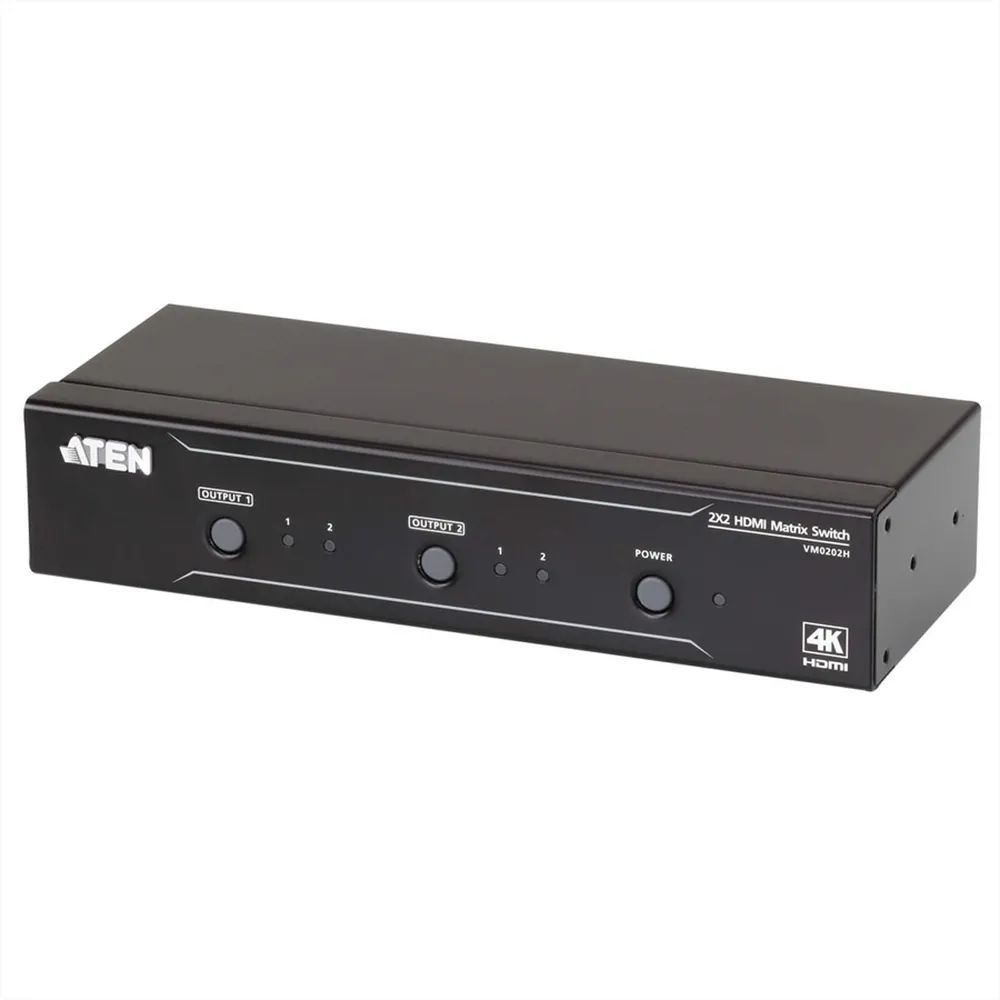 ATEN VanCryst VM0202H 2x2 4K HDMI Matrix - Video/Audio-Schalter