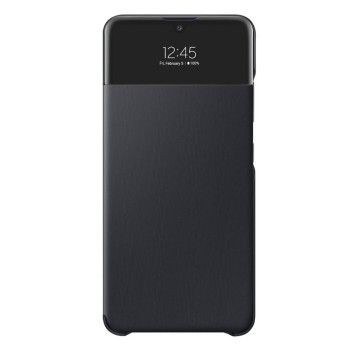 Samsung S View Wallet Cover "EF-EA325" für Galaxy A32, Schwarz