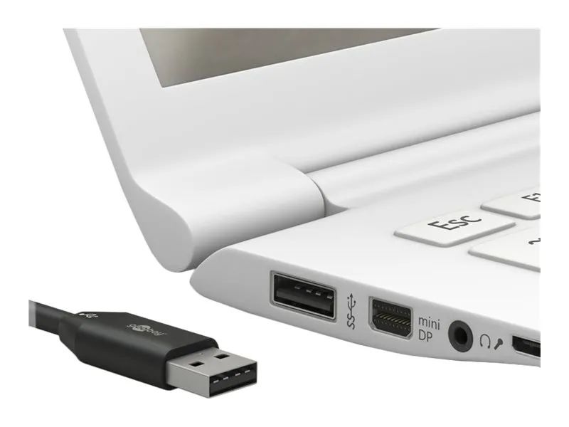 Goobay USB-Kabel - 24 pin USB-C (M) umkehrbar zu USB (M)
