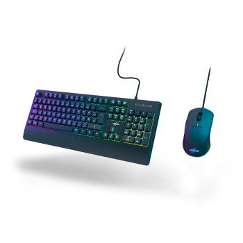 uRage Gaming-Set "Koop 320 2in1", Gaming-Tastatur + Gaming-Maus, RGB, QWERTZ DE