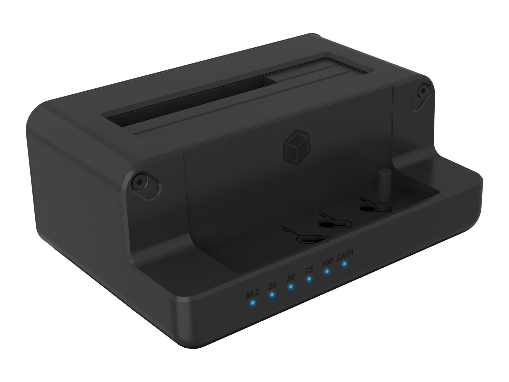 ICY BOX IB-2914MSCL-C31 - HDD / SSD Dockingstation - 2,5" / 3,5" gemeinsam genutzt, M.2 (6,4 cm/8,9 cm gemeinsam genutzt)