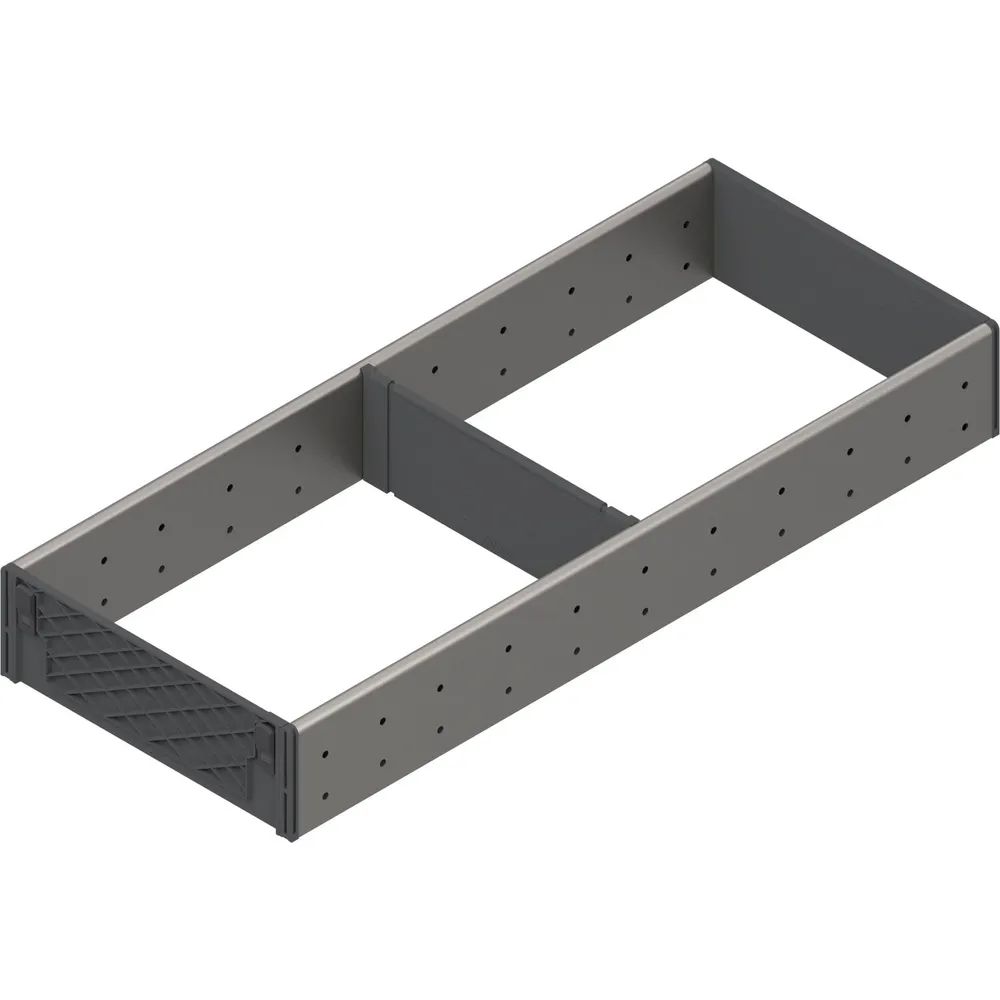 BLUM ORGA-LINE Einzel-Set Korpusbreite 305/NL500 mm Edelstahl/Kunststoff