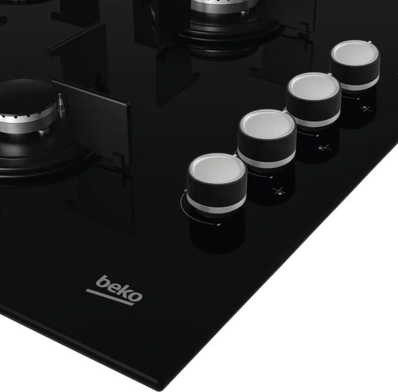 Beko HILG64120S Gaskochfeld-  60cm (4 Gasbrenner)