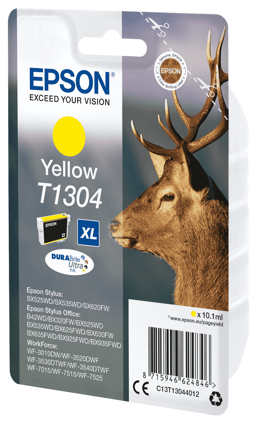 Epson T1304 Tinte Hirsch Single, Standard, gelb