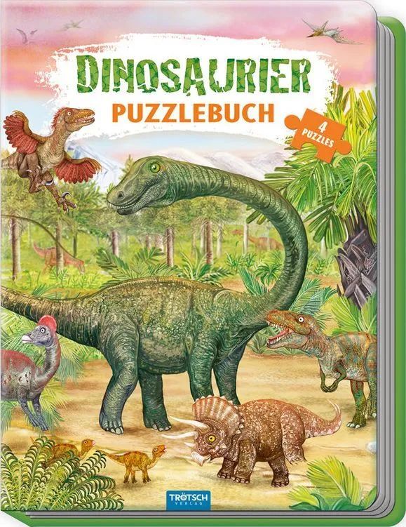 Trötsch Verlag GmbH & Co. KG Puzzlebuch Dinosaurier