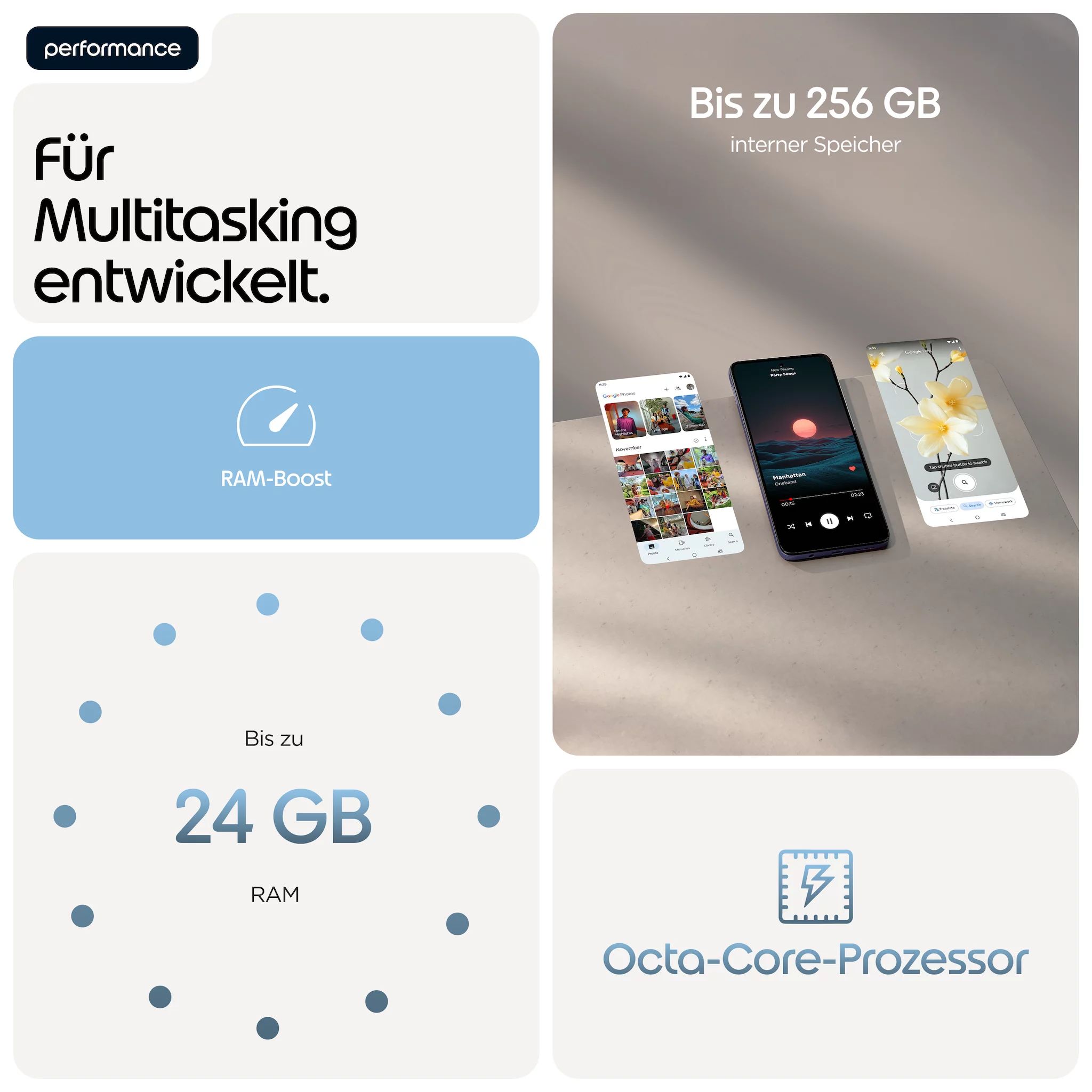 Motorola Moto g17 4/128GB, PANTONE Alaskan Blue