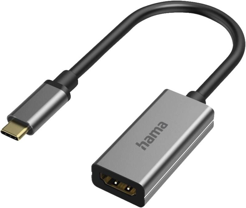 Hama 200303 USB-C Adapter auf HDMI, Ultra-HD 8K