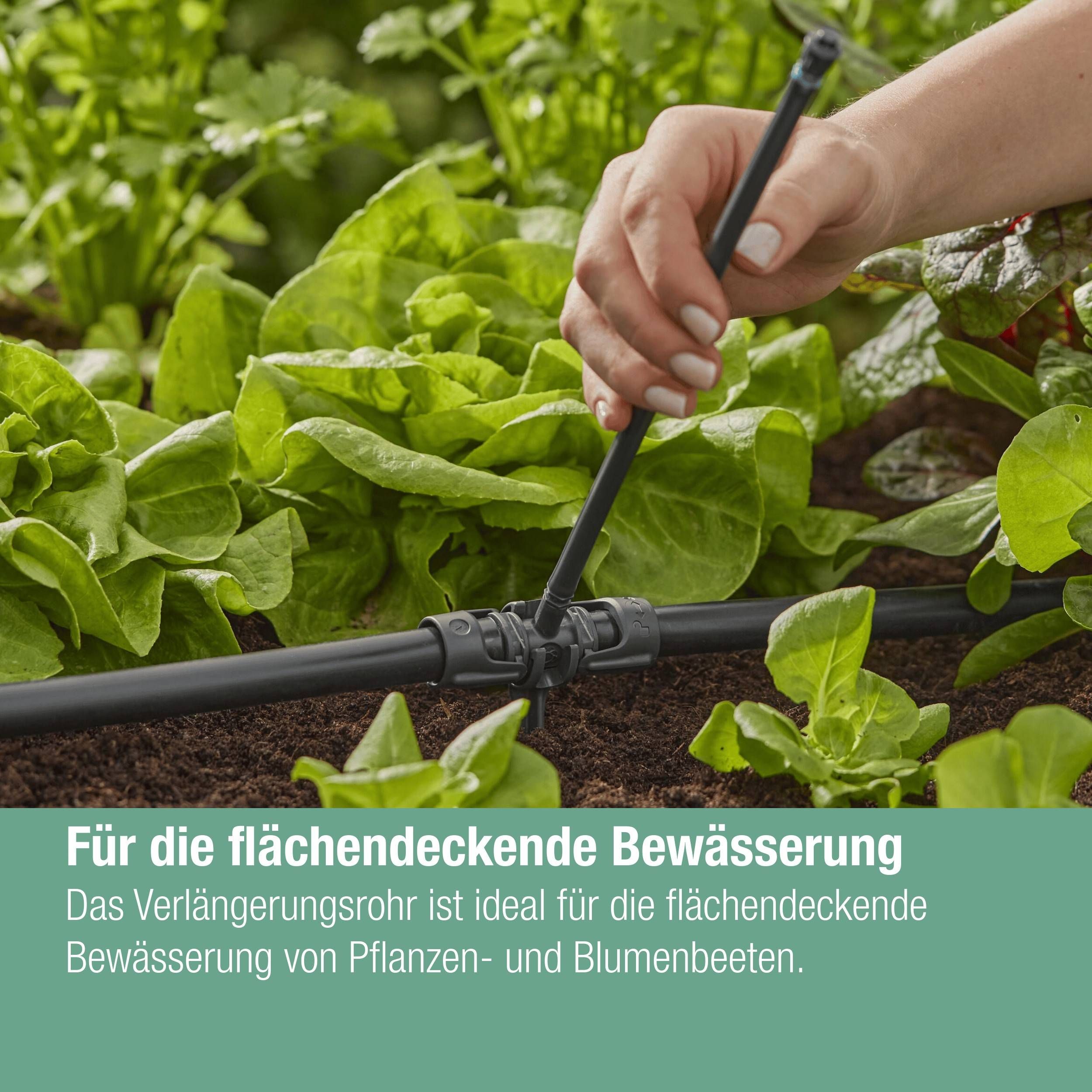 Gardena Micro-Drip-System Verlängerungsrohr für Sprühdüsen - Inhalt: 5 Stück