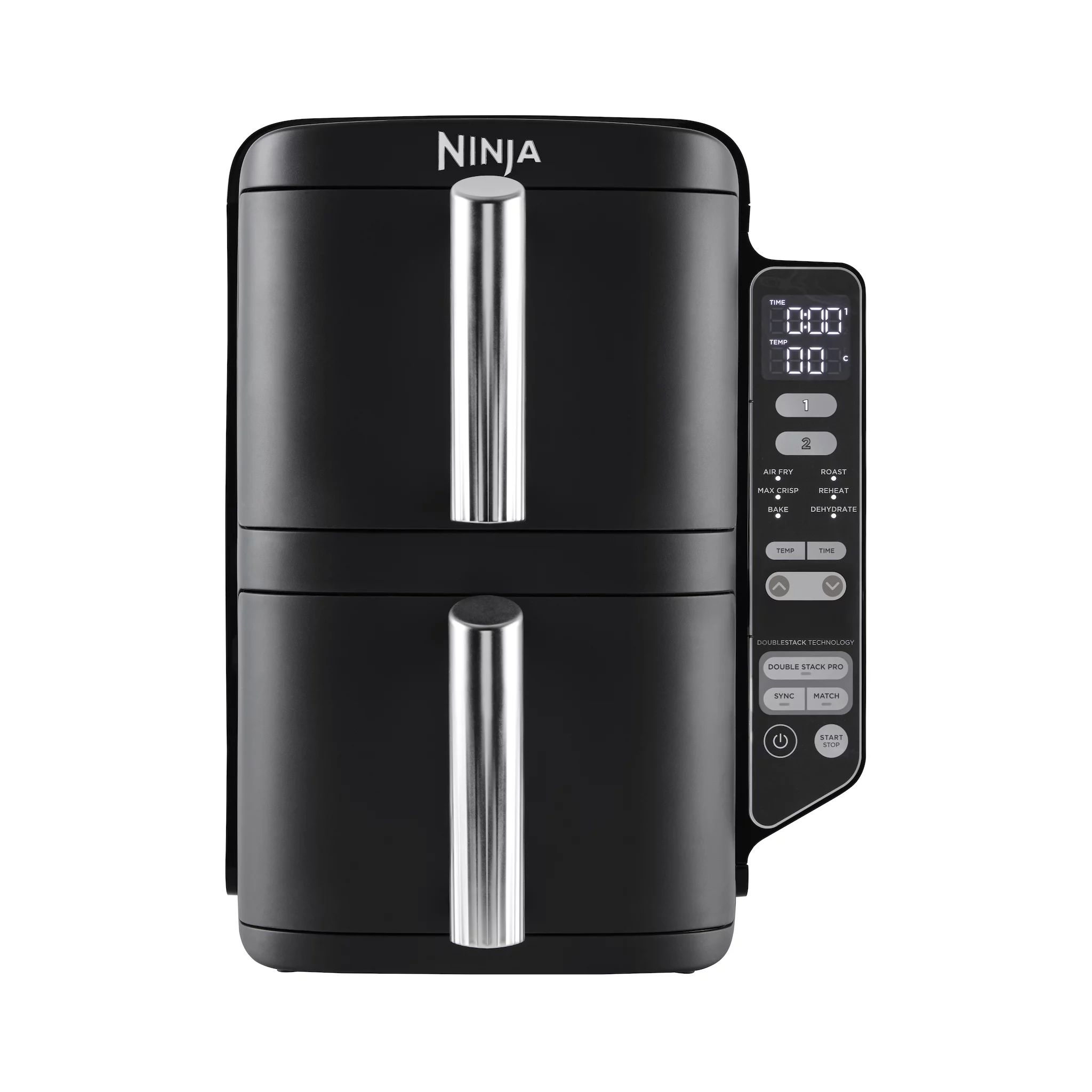 Ninja Double Stack 2-Ebenen Heißluftfritteuse 7,6 L - SL300EU