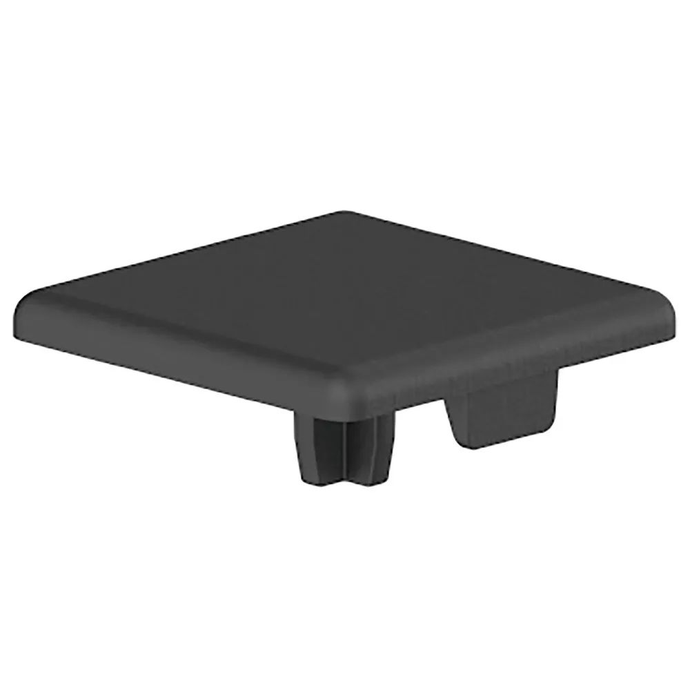 FATH Abdeckkappe für Profile 40 x 40 mm steckbar 1 Kreuz schwarz Nut 8