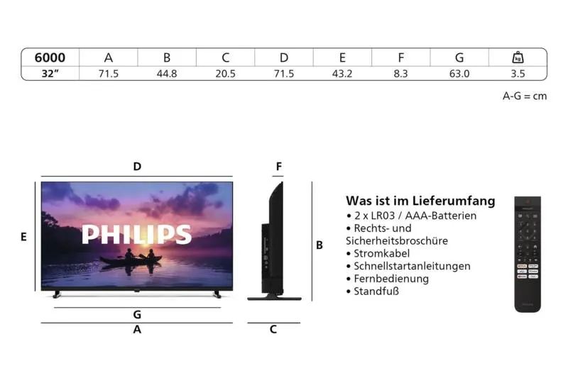 Philips 32PFS6000/12