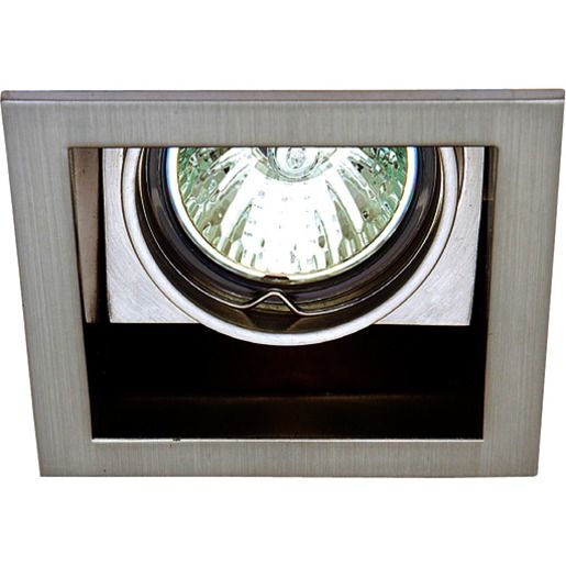 Molto Luce HV-EINBAUSTR.QUADR./SCHW. GU10 / MOLTO 8-34846HV NI-MATT 8-34846hv