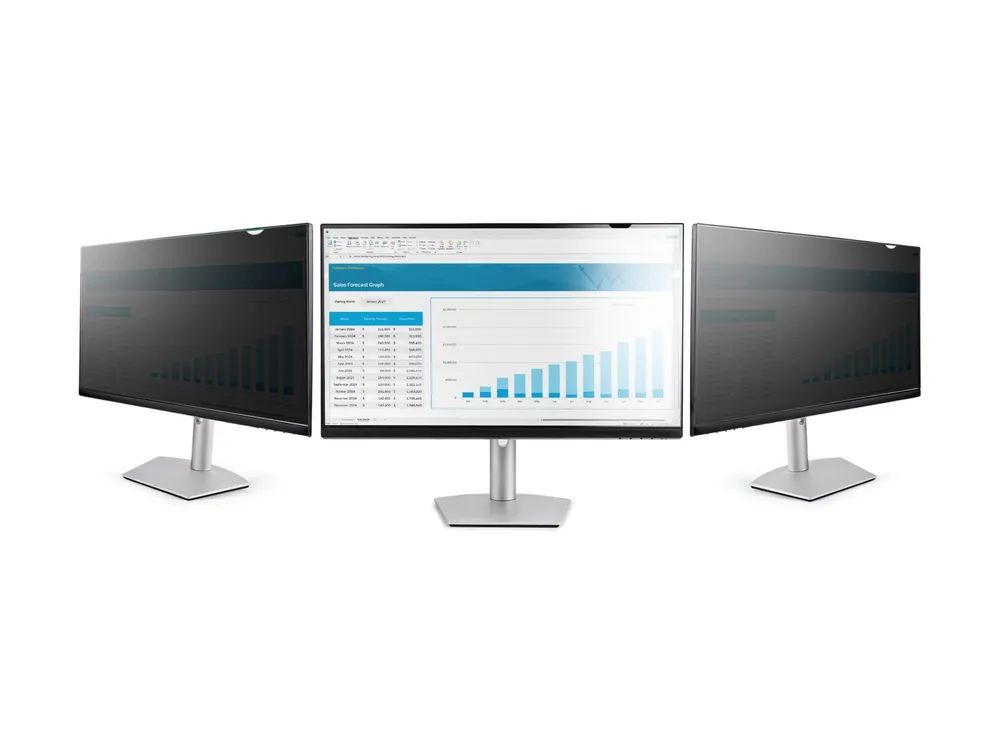 StarTech.com 27-Zoll-Monitor Blickschutzfilter (Universal, Matt oder Hochglanz, 30% Blaulichtreduzierung, Seitenverhältnis von 16:9)