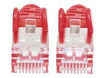 Intellinet Network Patch Cable, Cat6, 10m, Red, Copper, S/FTP, LSOH / LSZH, PVC, RJ45, Gold Plated Contacts, Snagless, Booted, Lifetime Warranty, Polybag - Patch-Kabel - RJ-45 (M)