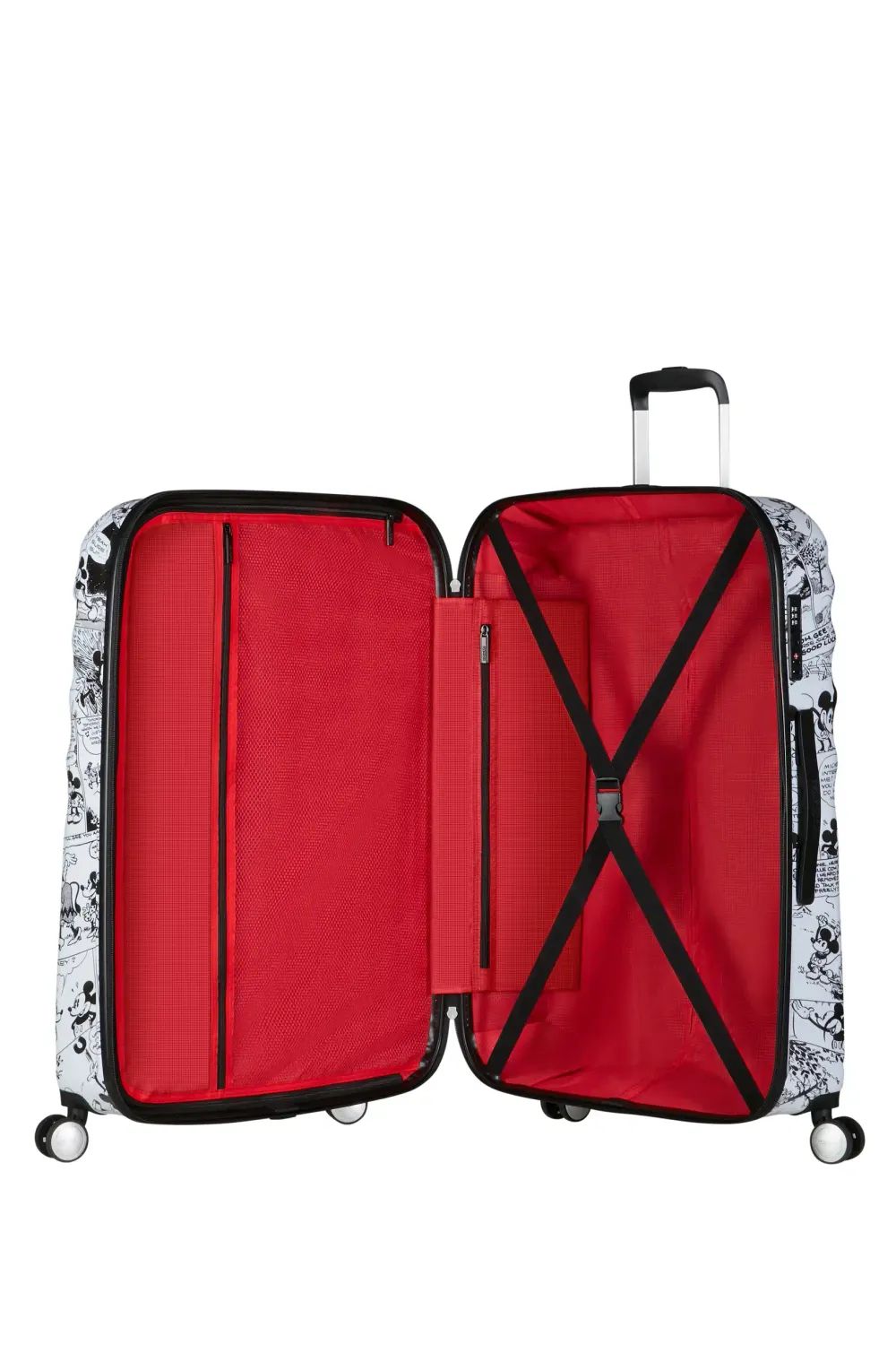 AMERICAN TOURISTER WAVEBREAKER SPIN.77/28, MINNIE COMICS WHITE