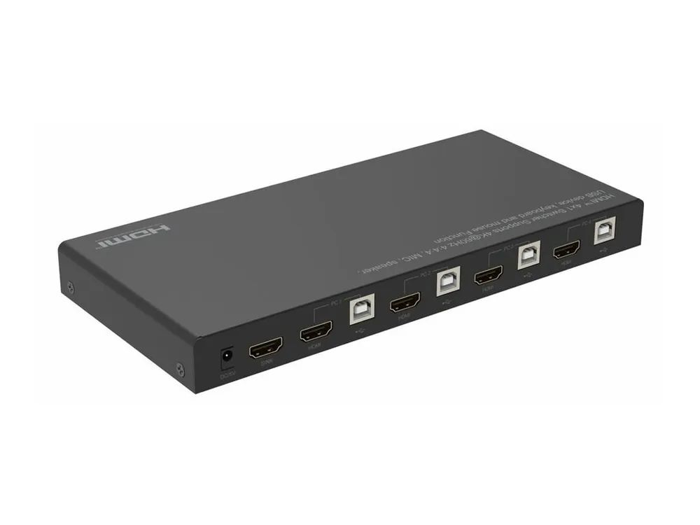 MicroConnect KVM / Video / Audio Switch - 4