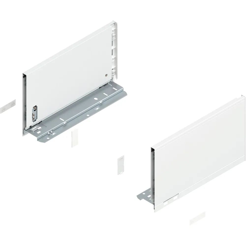 BLUM LEGRABOX pure Zarge Höhe C, NL 300, Seidenweiß-matt