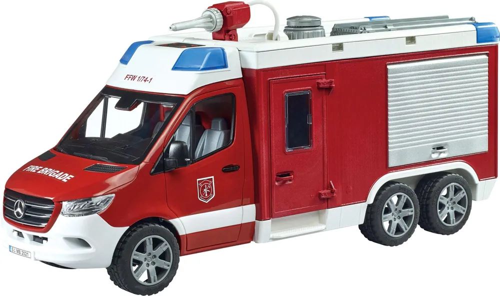 Bruder MB Sprinter Fire engine - Feuerwehrauto - 4 Jahr(e) - Acrylnitril-Butadien-Styrol (ABS) - Rot - Weiß