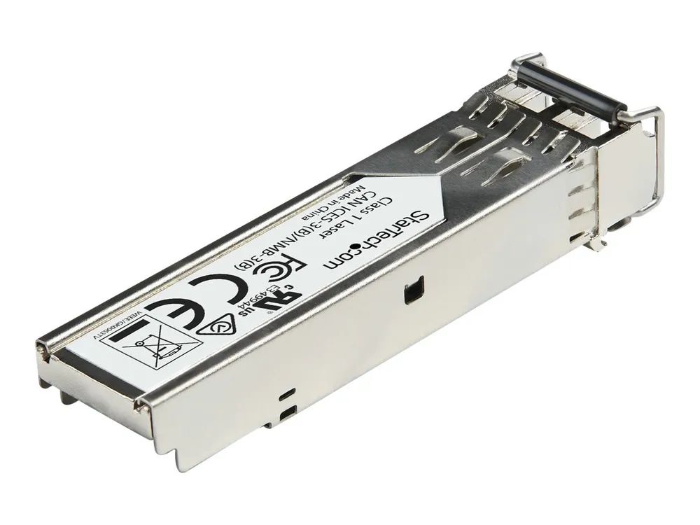 StarTech.com SFP1GSXEMCST Transceiver Modul (SFP Module, 1000Base-SX Dell EMC kompatibel, Glasfaser, 850nm, LC Multimode mit DDM)