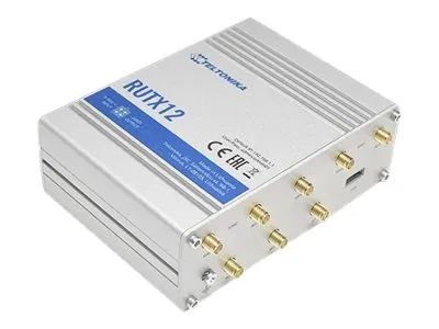 Teltonika RUTX12 - Wireless Router - WWAN 4-Port-Switch