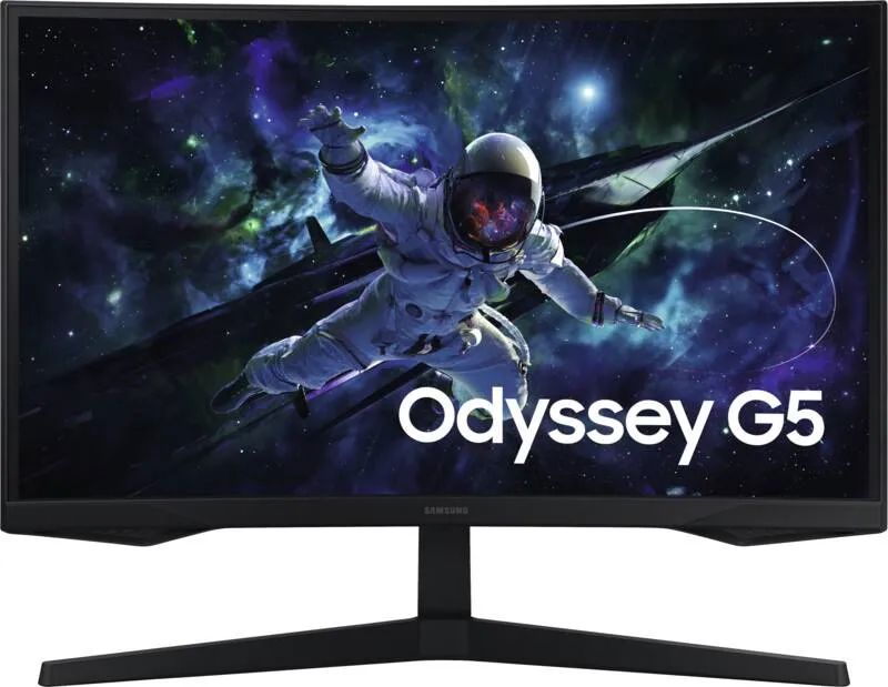 Samsung Odyssey G5 S27CG554EU - G55C Series - LED-Monitor - Gaming - gebogen - 68 cm (27")