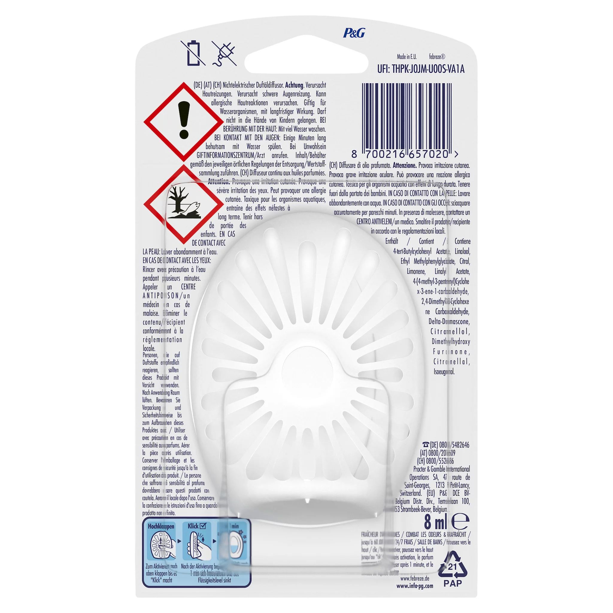 Febreze Bad Lufterfrischer Zitrusfrische