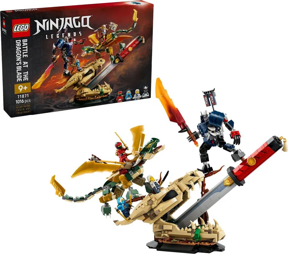 LEGO 71871 Ninjago Showdown auf der Drachenklinge