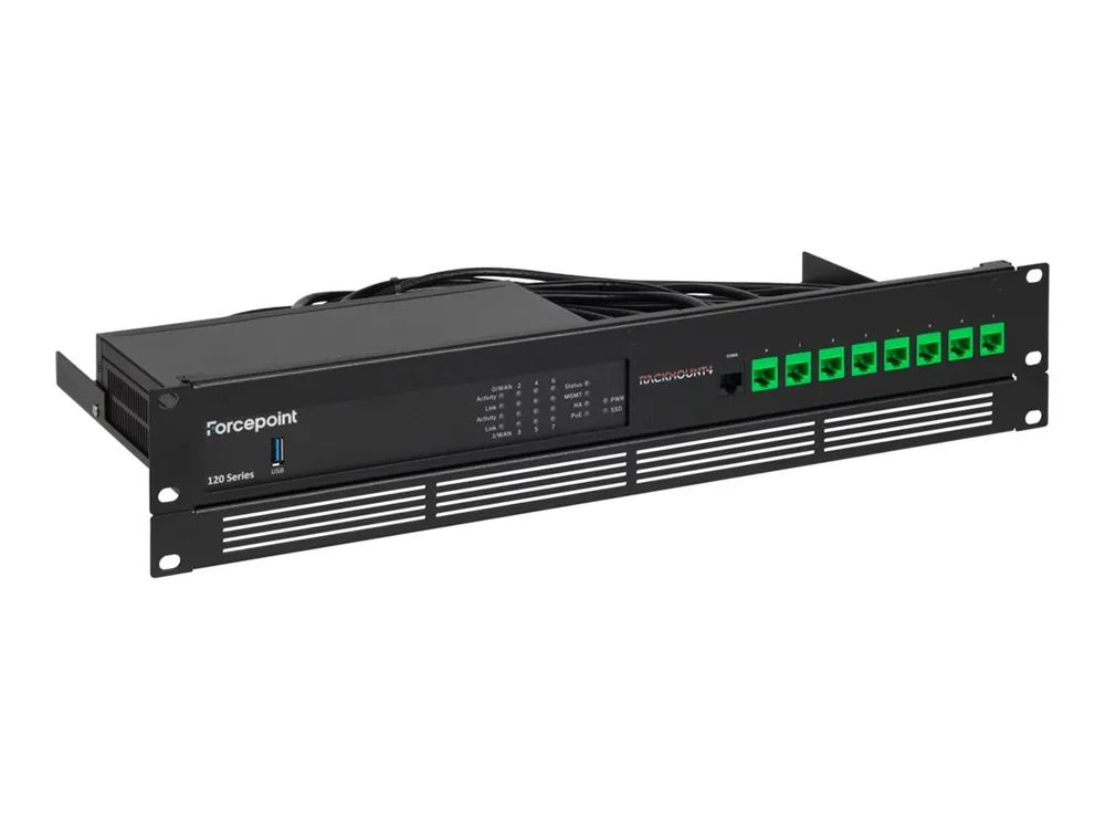 Rackmount.IT RM-FP-T3 - Montagesatz für Netzwerkgeräte - Rack montierbar - Jet Black - 1.3U - 48.3 cm (19")