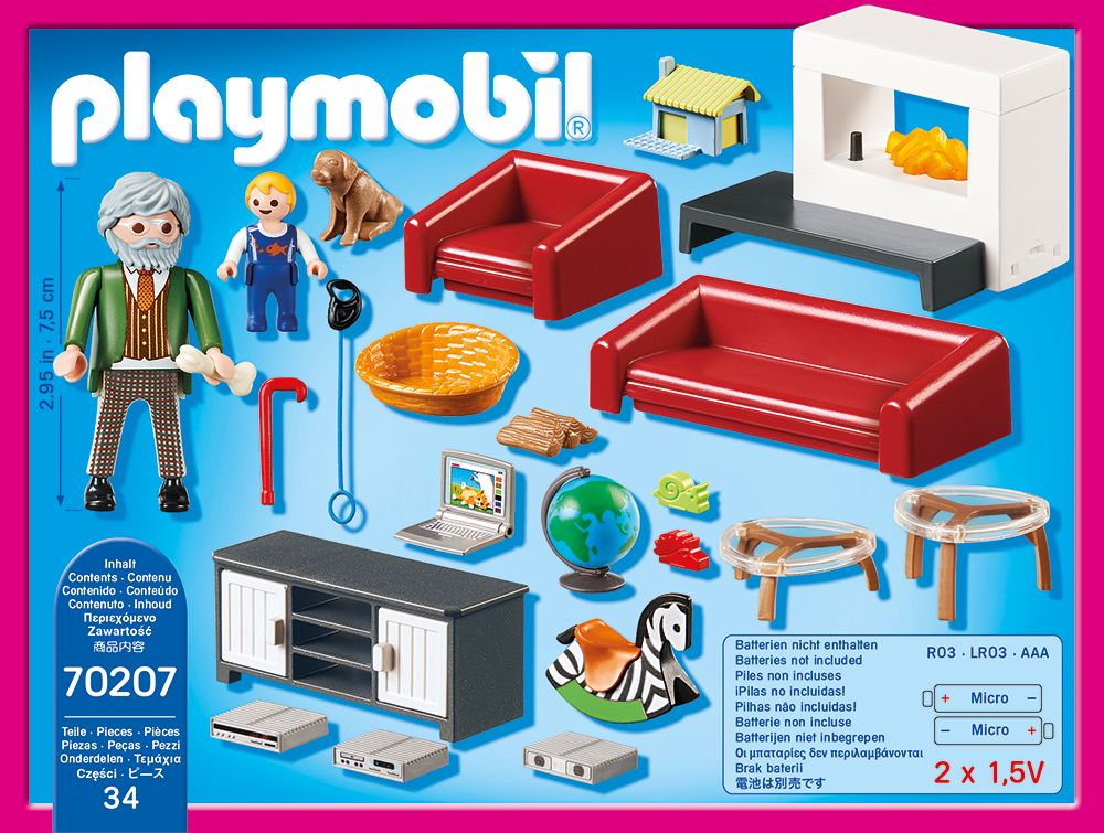Playmobil Gemütliches Wohnzimmer