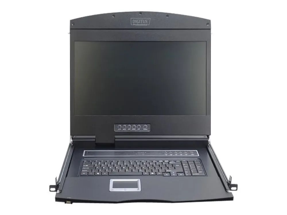 DIGITUS Modulare Konsole mit 19" TFT (48,3cm) & Touchpad