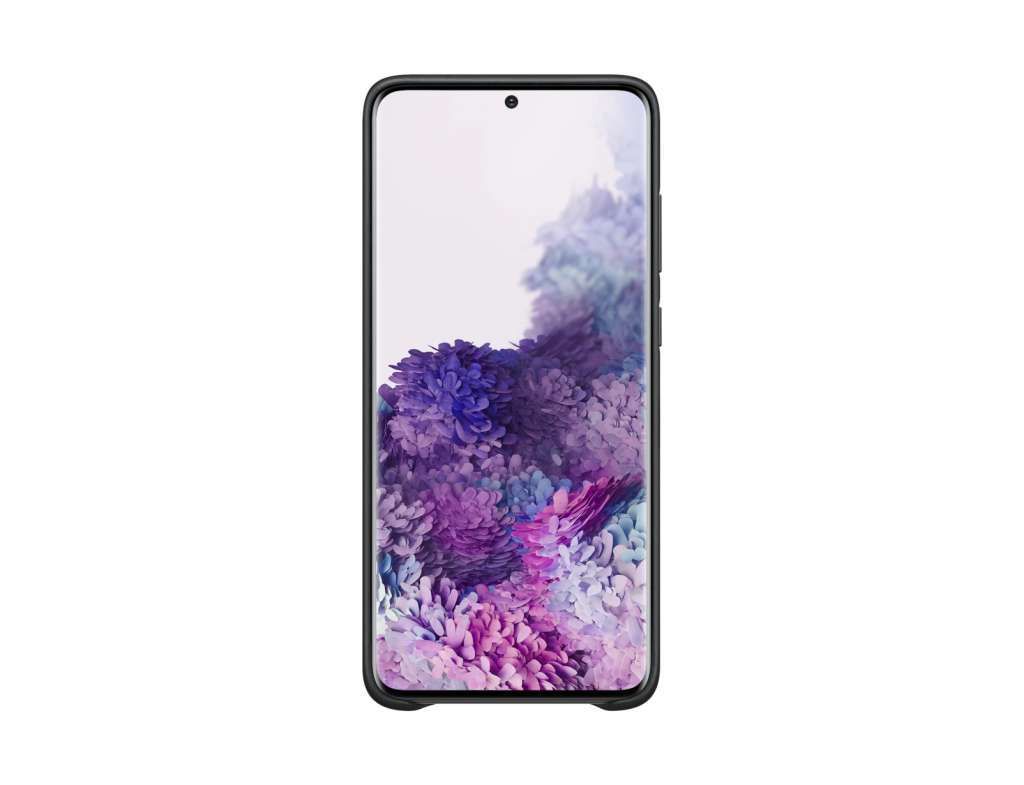 Samsung Leather-Cover "EF-VG985" für Galaxy S20+, Schwarz