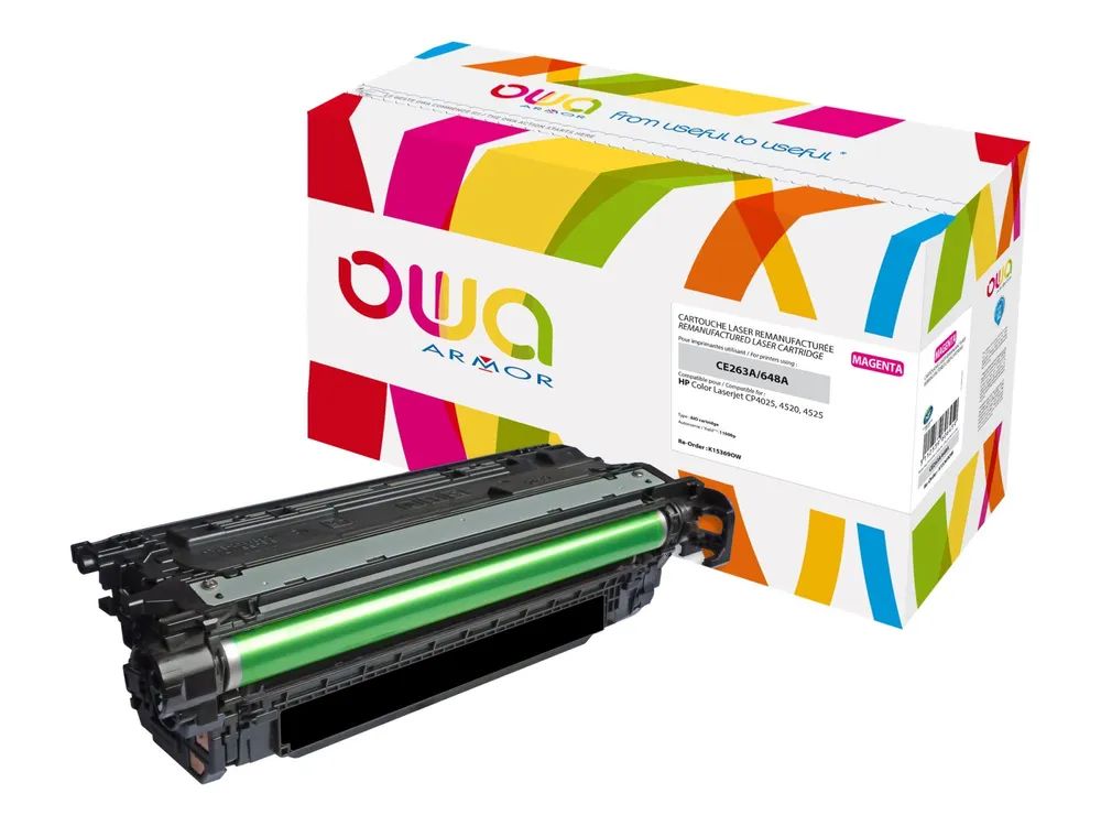 Armor OWA - Magenta - kompatibel - wiederaufbereitet - Tonerpatrone (Alternative zu: HP 648A)