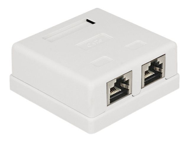 Delock Modular Wall - Wanddose - CAT 6 - STP