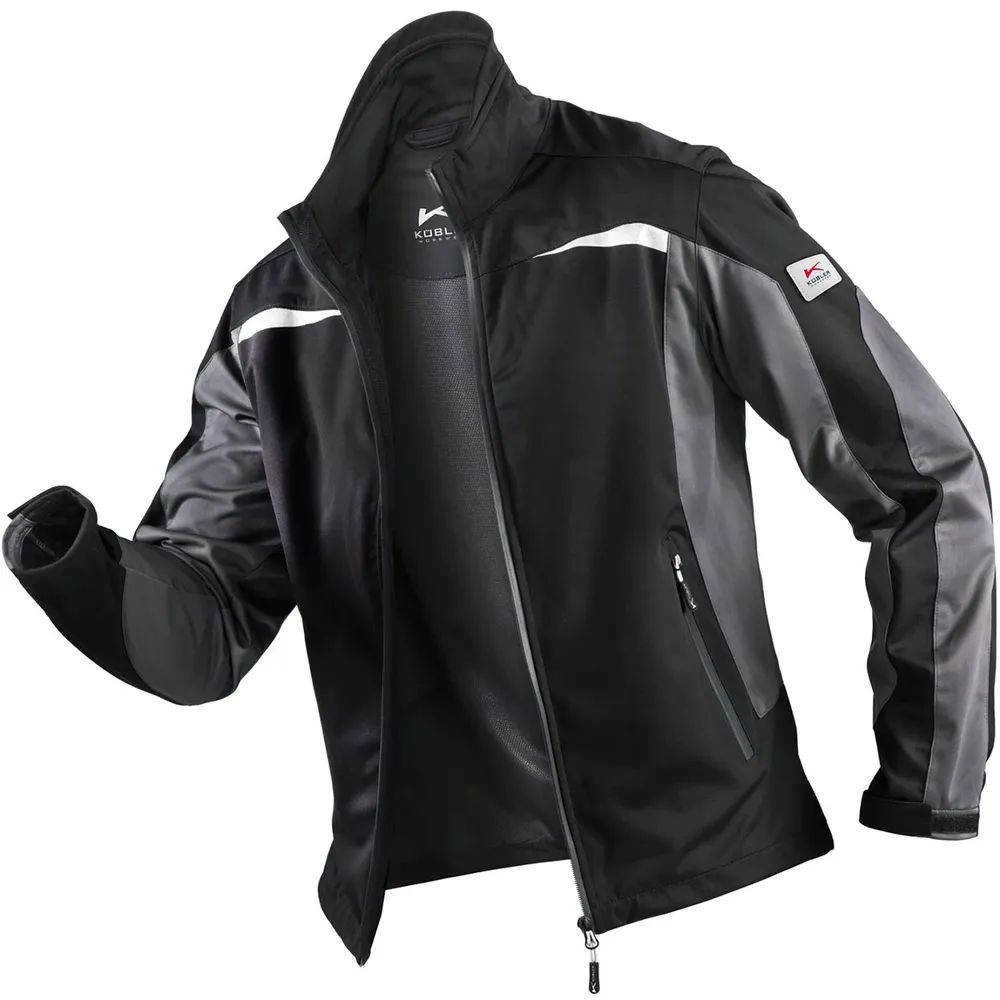 KÜBLER Ultrashelljacke Form 1141 schwarz/anthrazit S