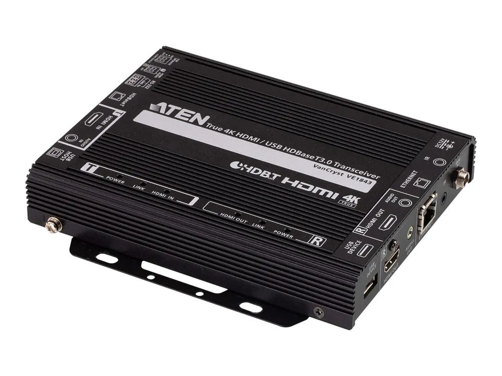 ATEN VanCryst VE1843 - Video/Audio/Infrarot/USB/serieller/Netzwerkextender