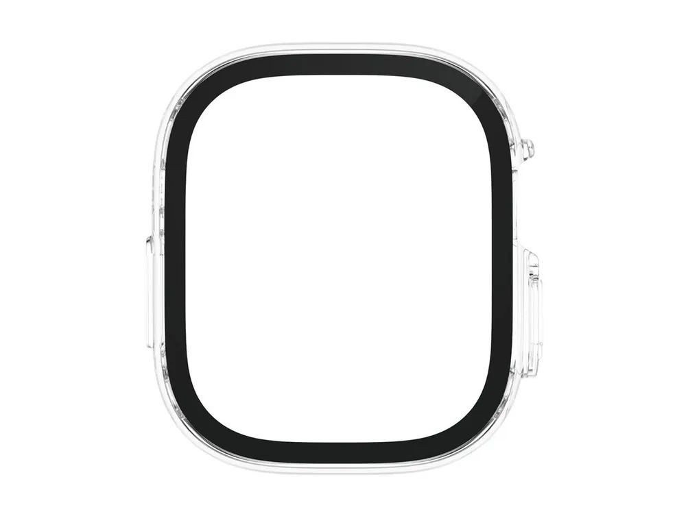 PanzerGlass Snappie - Clear Edition - Stoßstange für Smartwatch - vollständig, schlank - gehärtetes Glas (Mikroriss2023)