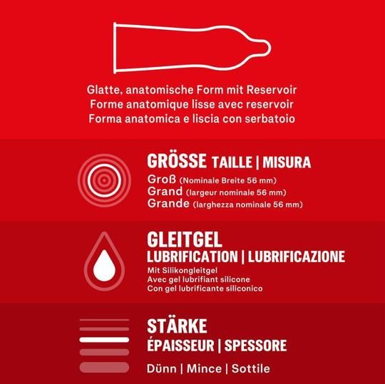 Durex Gefühlsecht 18er Kondome