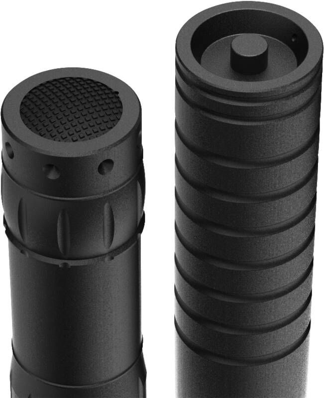 Hama LED-Taschenlampe "FL-DUO", mit Batterien, Aluminium, 2er-Set