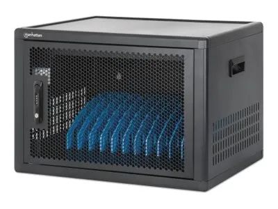 Manhattan 12-Port USB-C Desktop Ladeschrank 65W pro Port