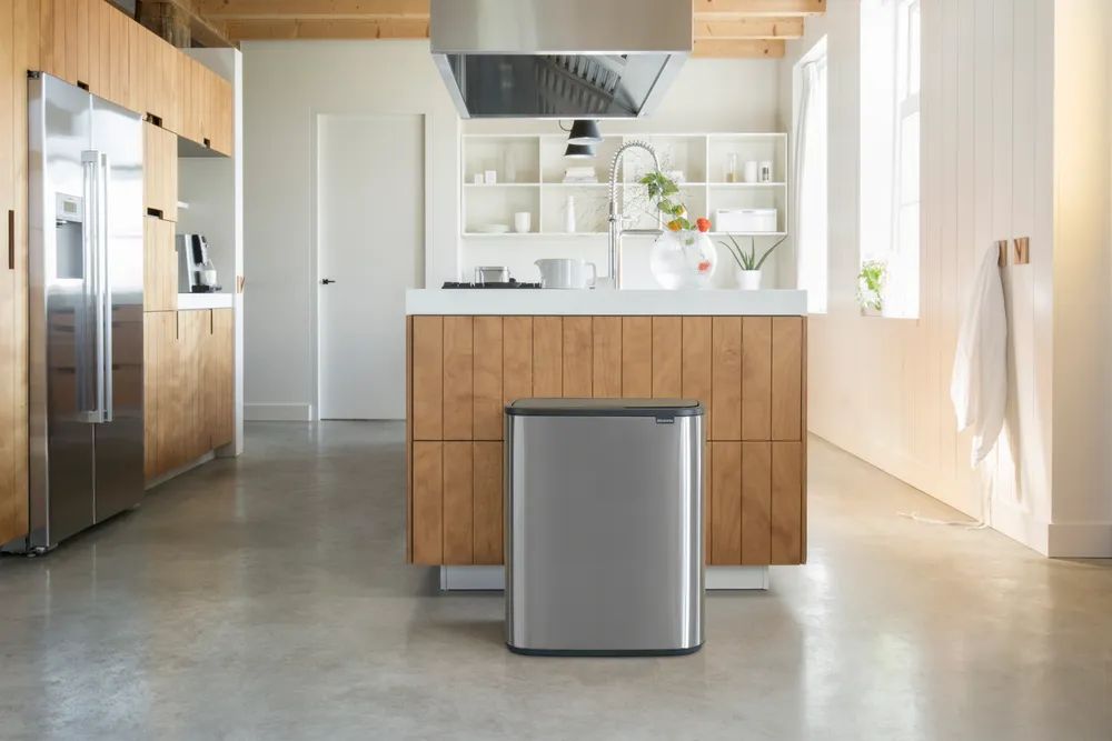 Brabantia Bo Touch Bin, 2 x 30 L - Matt Steel Fingerprint Proof