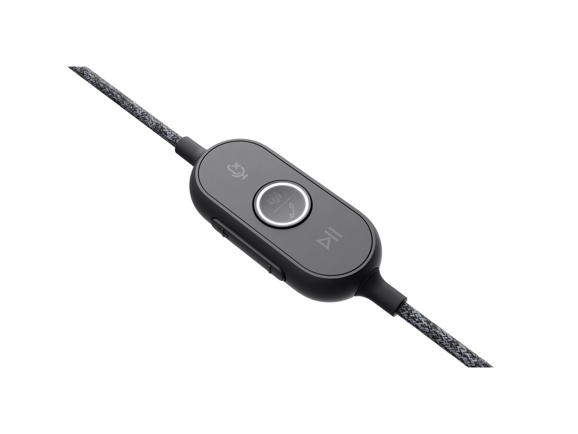 Logitech Zone Wired - Headset - On-Ear - kabelgebunden
