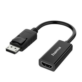Hama Video-Adapter, DisplayPort-Stecker - HDMI™-Buchse, Ultra-HD 4K