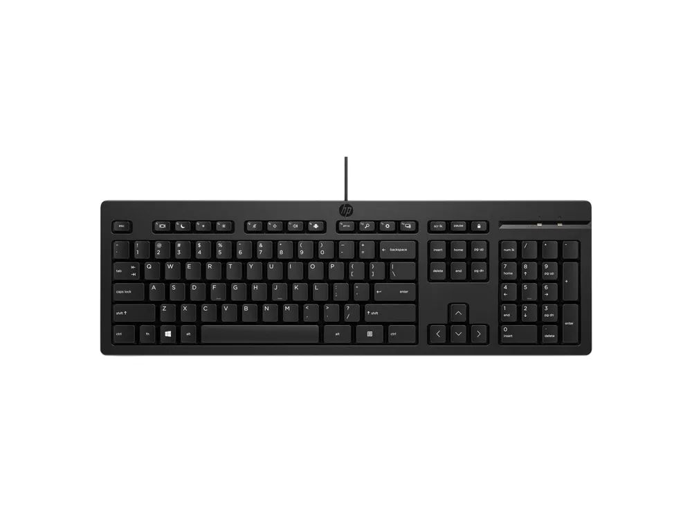 HP 125 - Tastatur - USB - QWERTZ - Schweizerisch