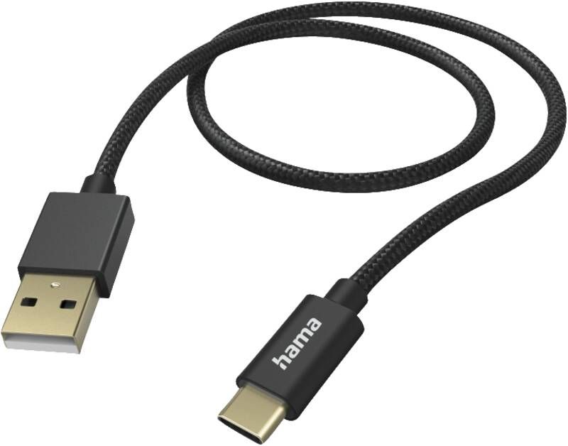 Hama 201545 USB-KabelFABRIC,A-C,1.5m