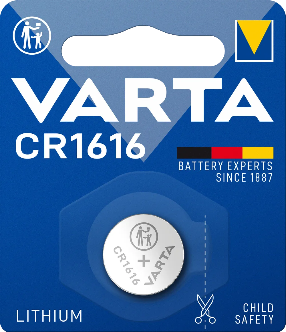 VARTA LITHIUM Coin CR1616 Blister 1